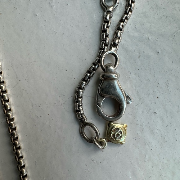 David Yarman, blue topaz reversible pendant - Picture 4 of 7